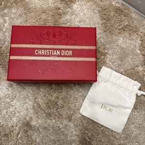 Dior Red Box with White Pouch